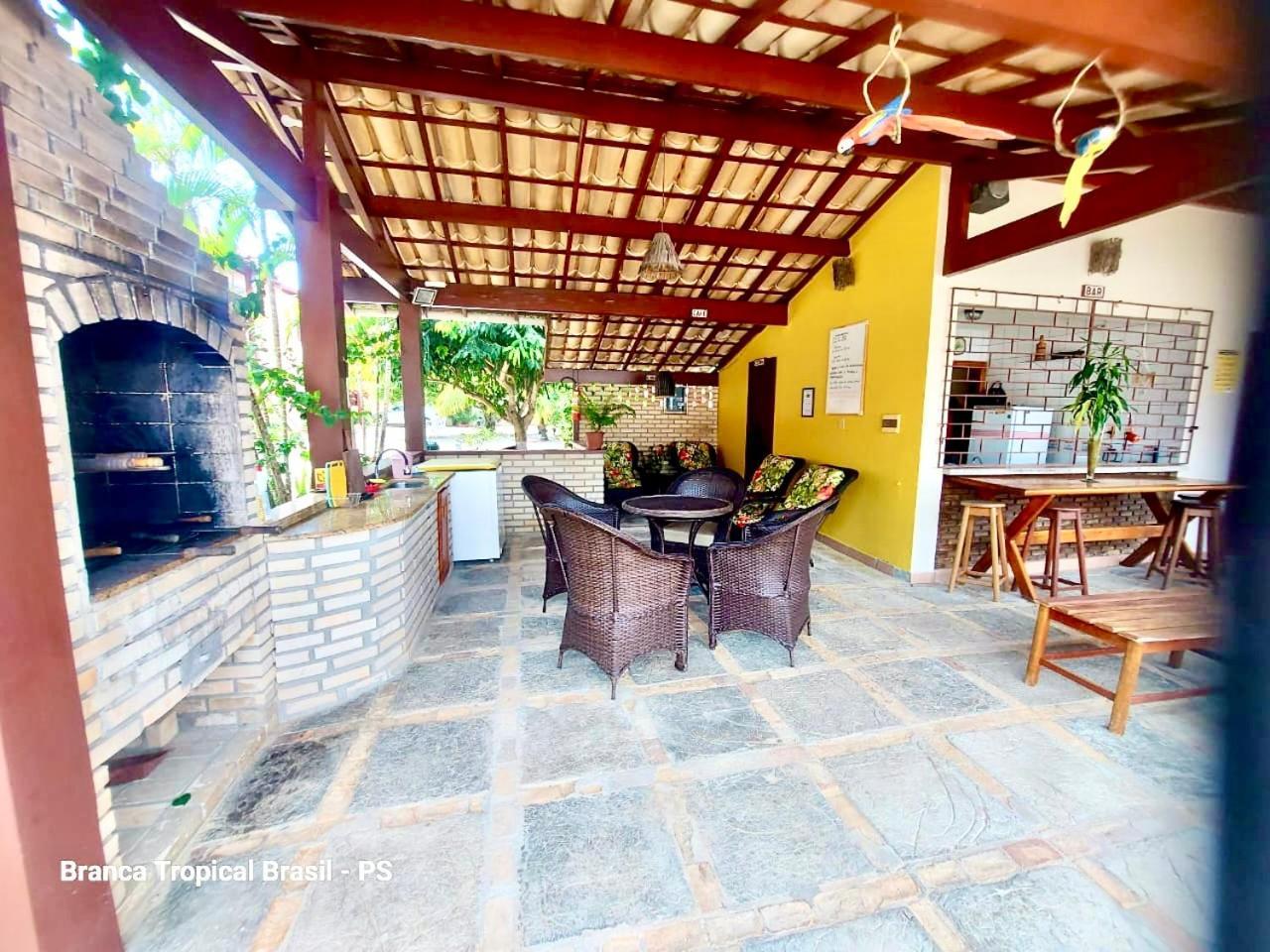 Branca Tropical Brasil Residencial Villa Porto Seguro Exterior foto